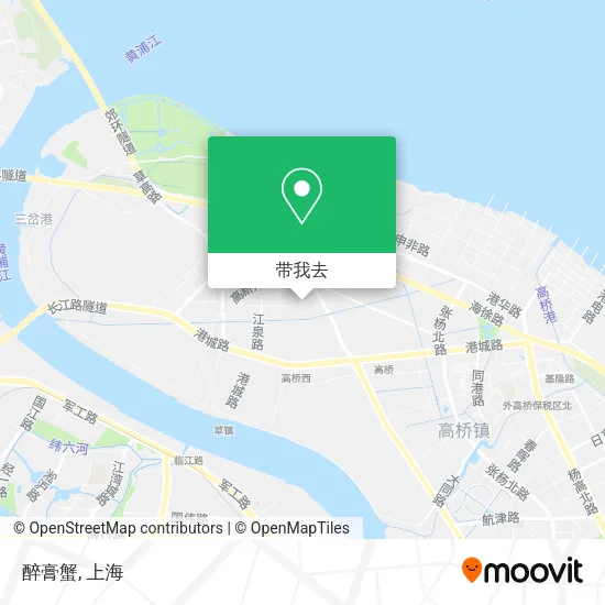 醉膏蟹地图