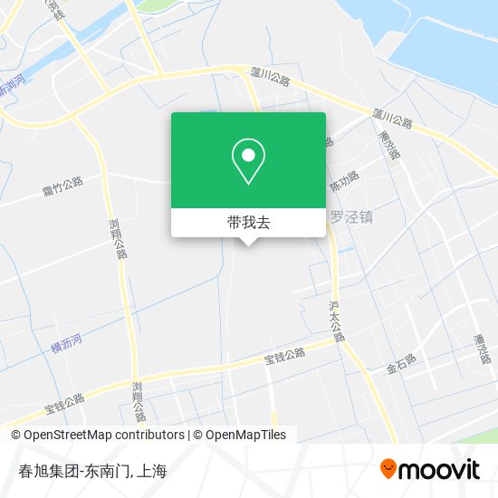 春旭集团-东南门地图