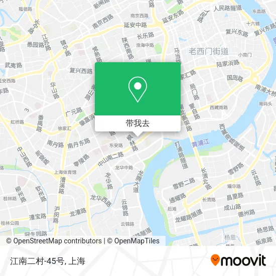 江南二村-45号地图