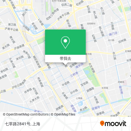 七莘路2841号地图