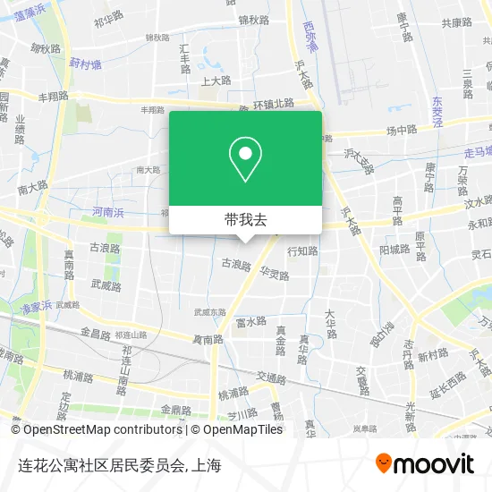 连花公寓社区居民委员会地图