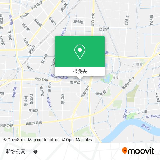 新馀公寓地图