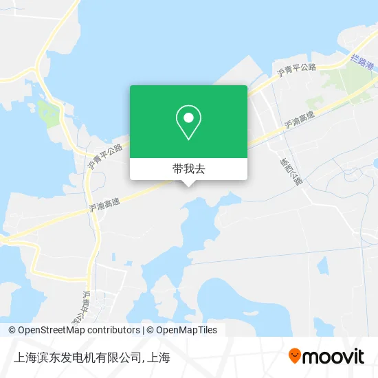 上海滨东发电机有限公司地图