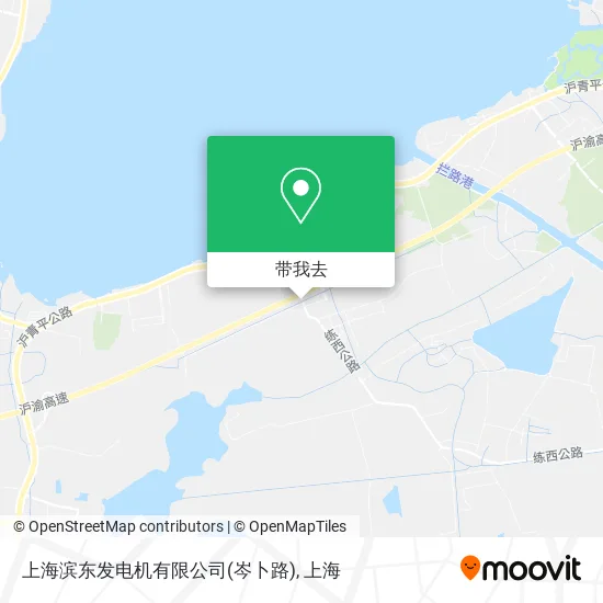 上海滨东发电机有限公司(岑卜路)地图