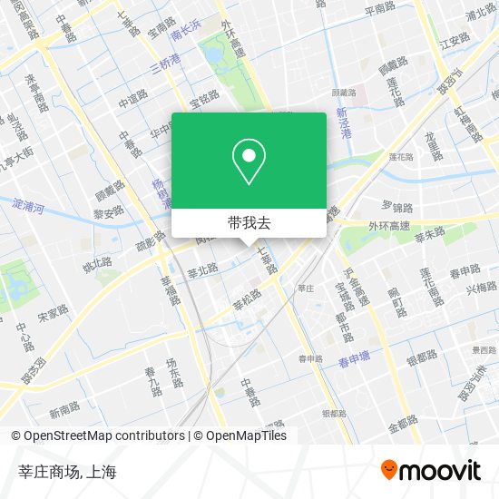 莘庄商场地图