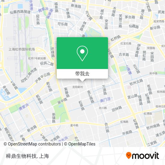 樟鼎生物科技地图