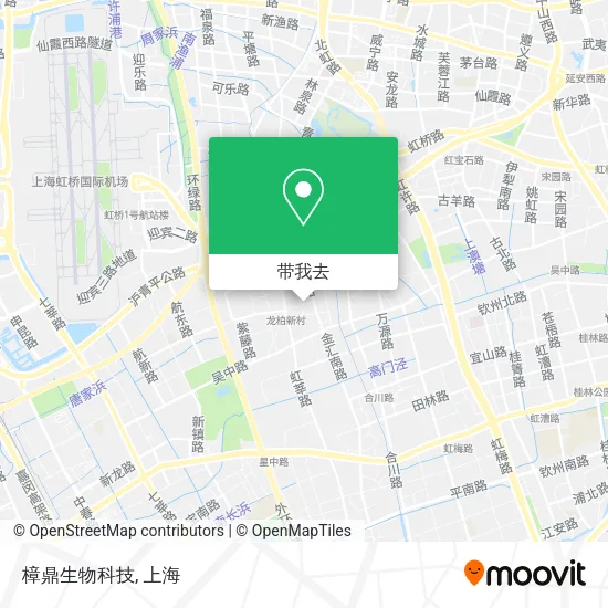 樟鼎生物科技地图