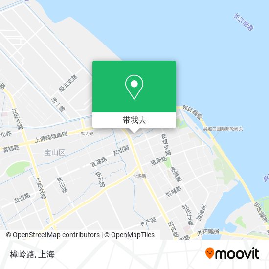 樟岭路地图