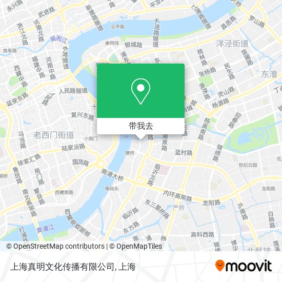 上海真明文化传播有限公司地图