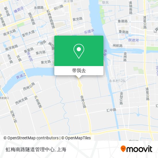 虹梅南路隧道管理中心地图