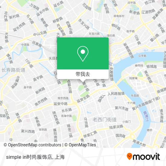 simple in时尚服饰店地图