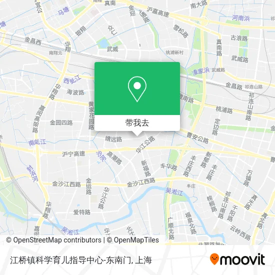 江桥镇科学育儿指导中心-东南门地图