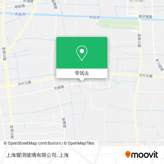 上海耀润玻璃有限公司地图