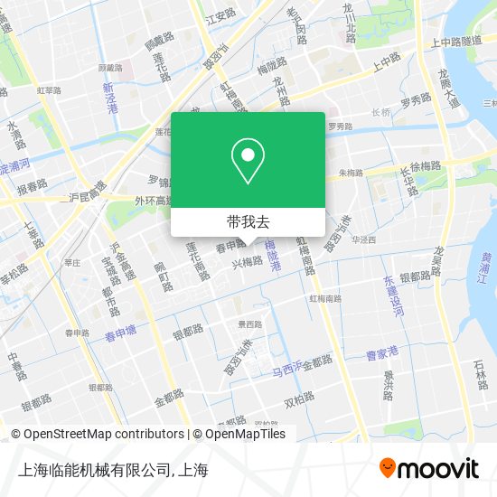 上海临能机械有限公司地图