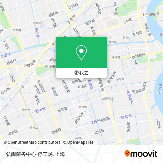 弘阑商务中心-停车场地图
