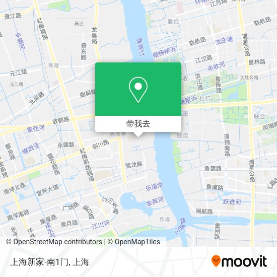 上海新家-南1门地图