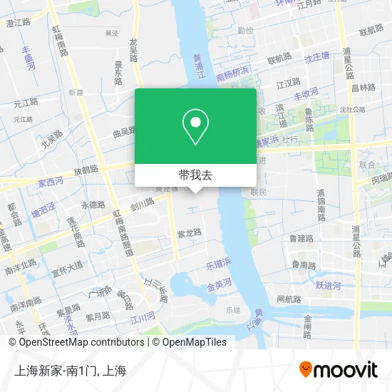 上海新家-南1门地图