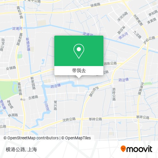 横港公路地图