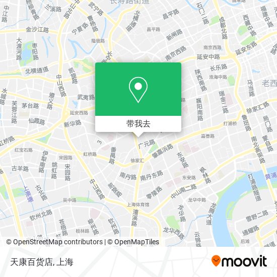 天康百货店地图