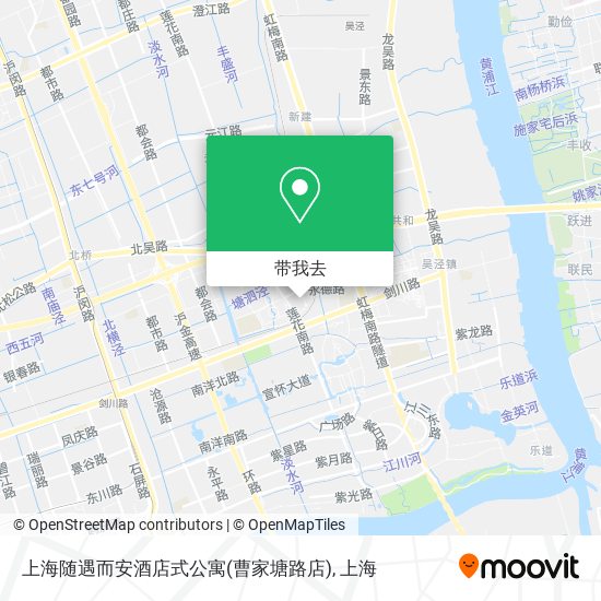 上海随遇而安酒店式公寓(曹家塘路店)地图