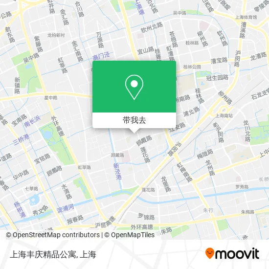 上海丰庆精品公寓地图