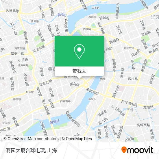 赛园大厦台球电玩地图