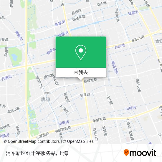 浦东新区红十字服务站地图