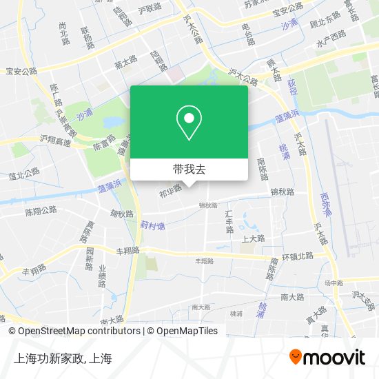 上海功新家政地图