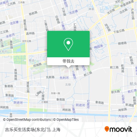 吉乐买生活卖场(东北门)地图