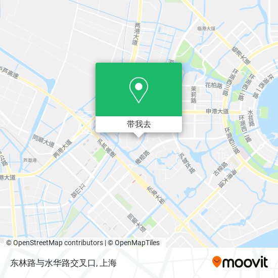 东林路与水华路交叉口地图