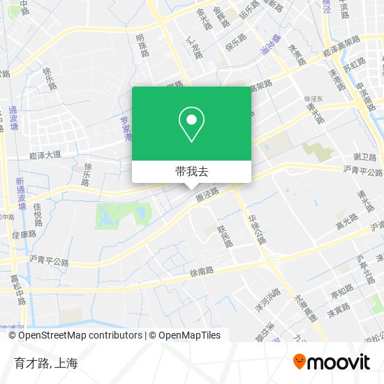 育才路地图