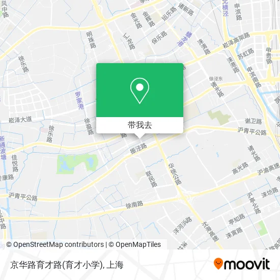 京华路育才路(育才小学)地图