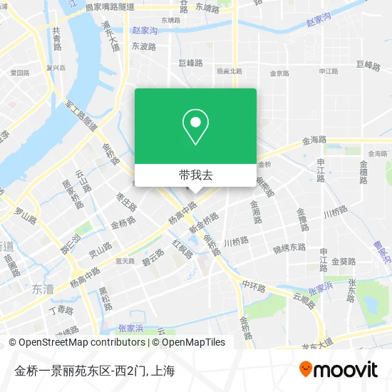金桥一景丽苑东区-西2门地图