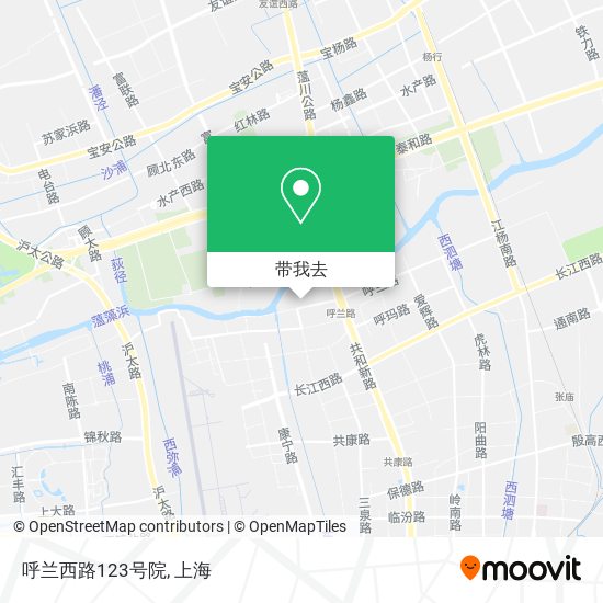 呼兰西路123号院地图