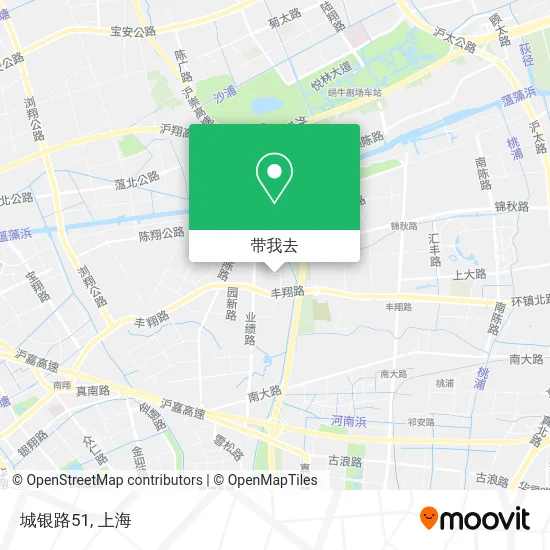 城银路51地图