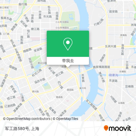 军工路580号地图