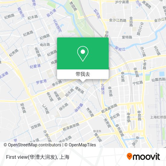 First view(华漕大润发)地图
