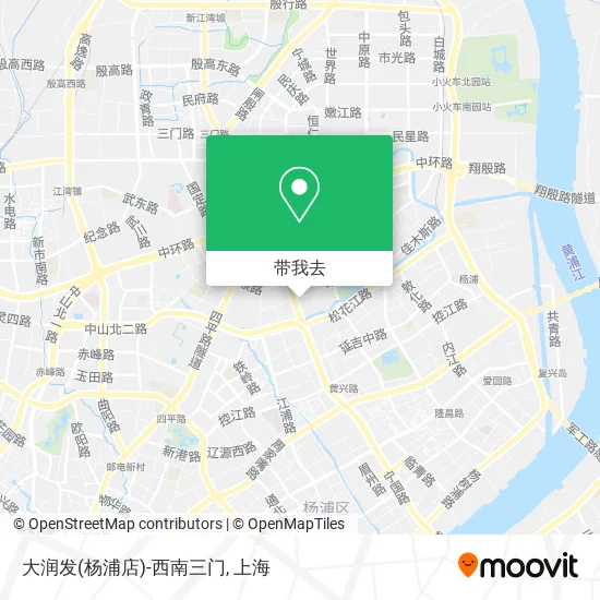 大润发(杨浦店)-西南三门地图