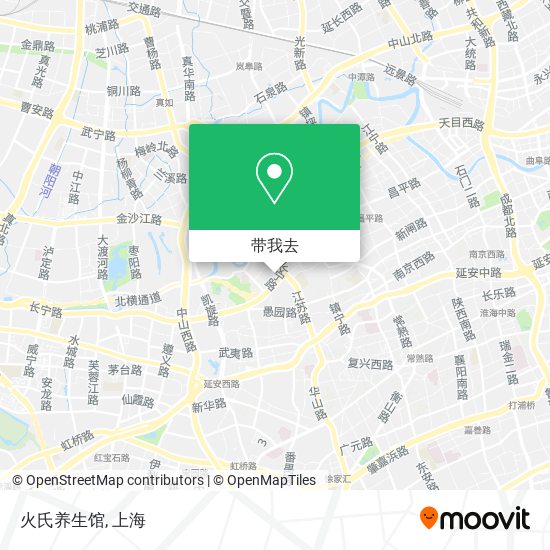 火氏养生馆地图