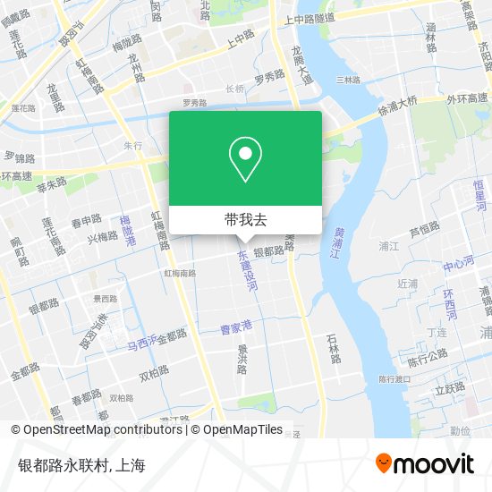 银都路永联村地图