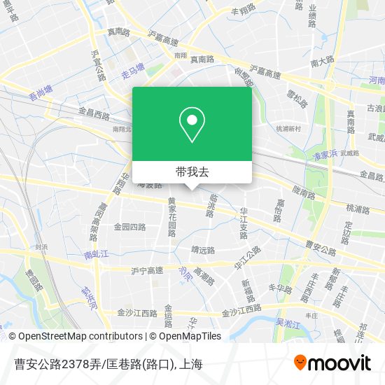 曹安公路2378弄/匡巷路(路口)地图