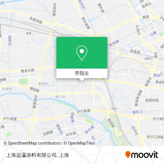 上海远瀛涂料有限公司地图
