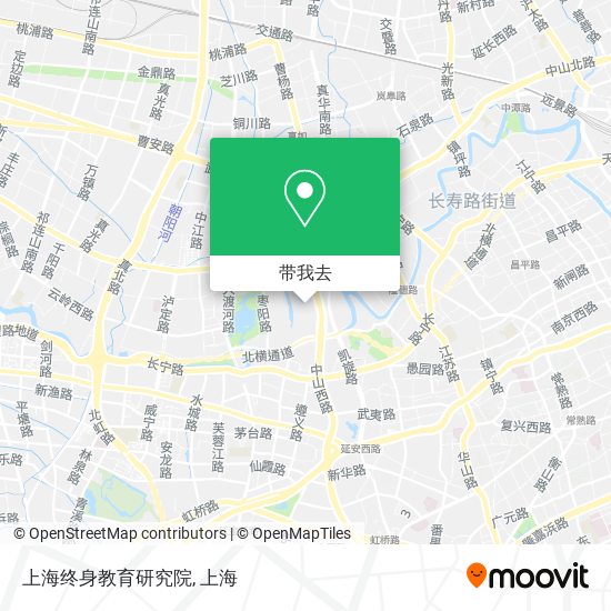 上海终身教育研究院地图