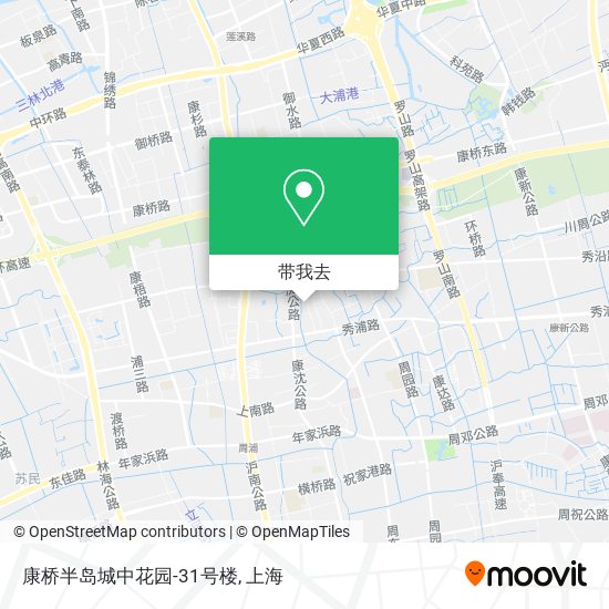 康桥半岛城中花园-31号楼地图