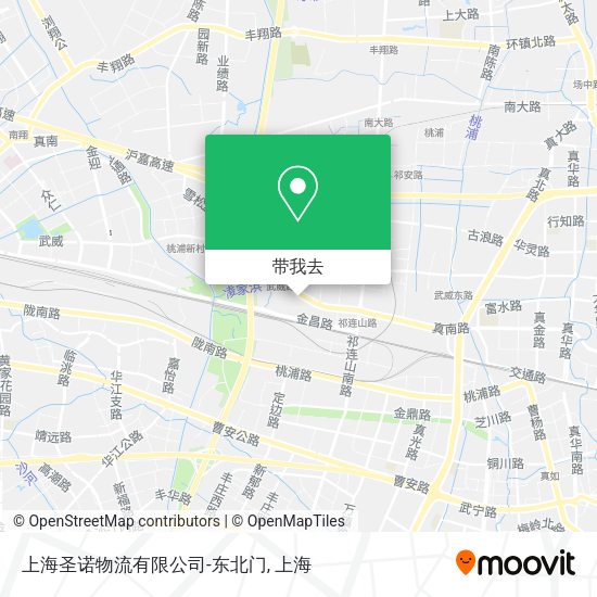 上海圣诺物流有限公司-东北门地图