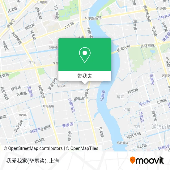 我爱我家(华展路)地图