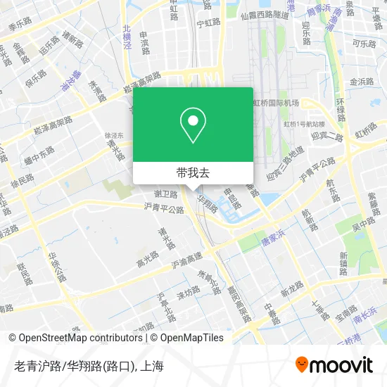 老青沪路/华翔路(路口)地图