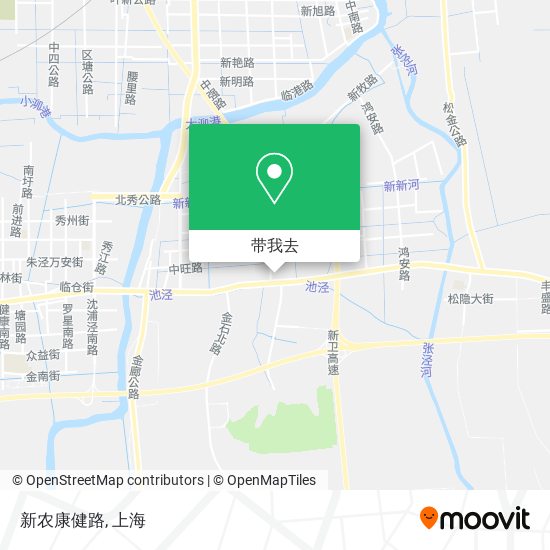 新农康健路地图