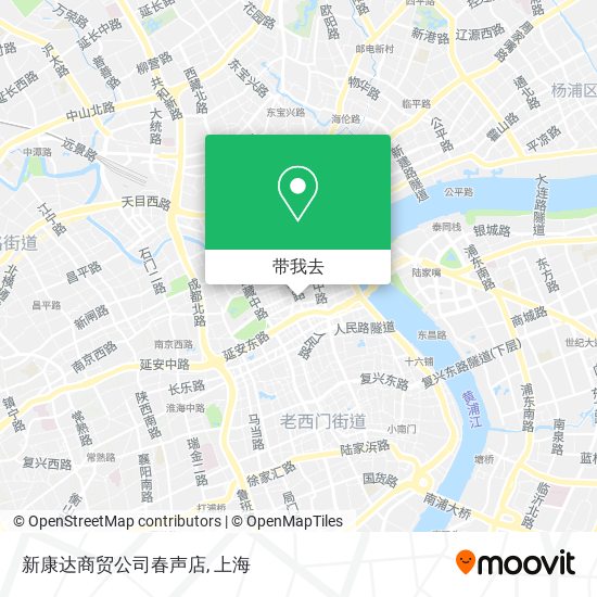 新康达商贸公司春声店地图