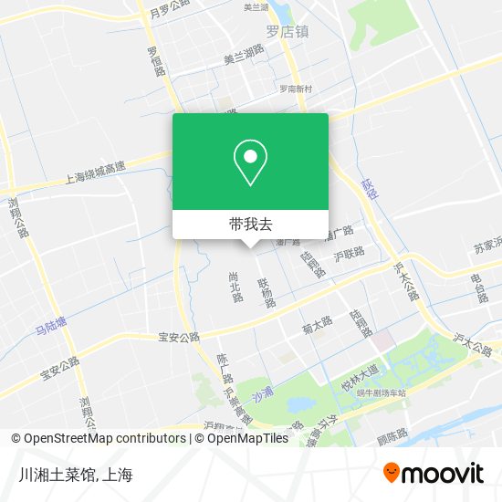 川湘土菜馆地图